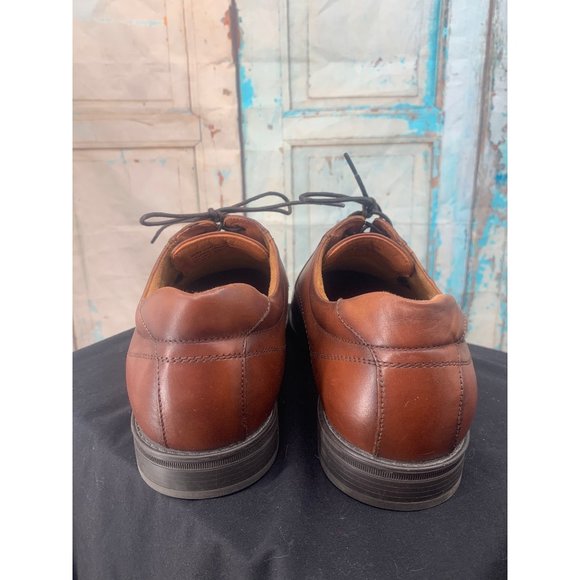 Florsheim Mens Mid Town Moc Shoe Lace Up10EEE (Wide) Brown  Solid Leather Upper main image 5